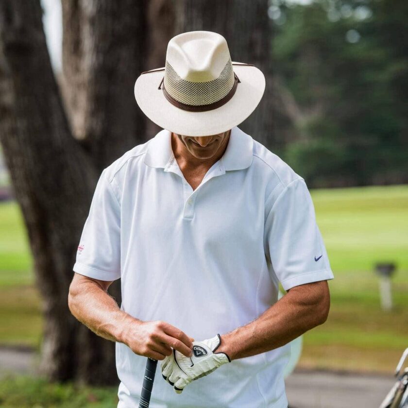Milan | Mens Straw Fedora Hat - Image 7