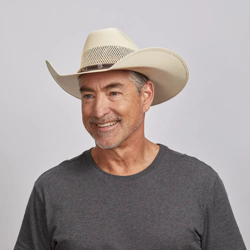 Austin | Mens Straw Cowboy Hat - Image 3