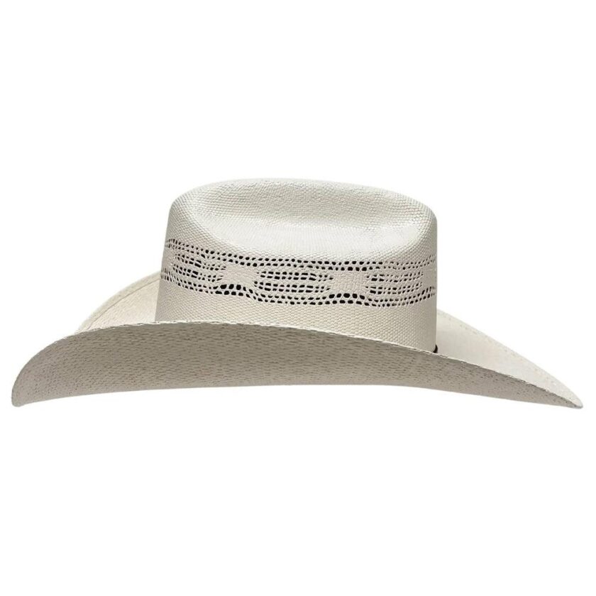 Montana | Mens Straw Cowboy Hat with Western Hat Band - Image 5