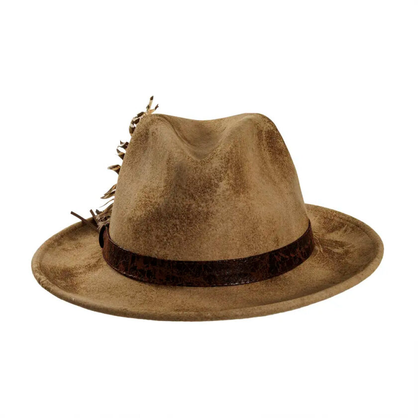 Bootlegger | Womens Felt Fedora Hat - Image 4