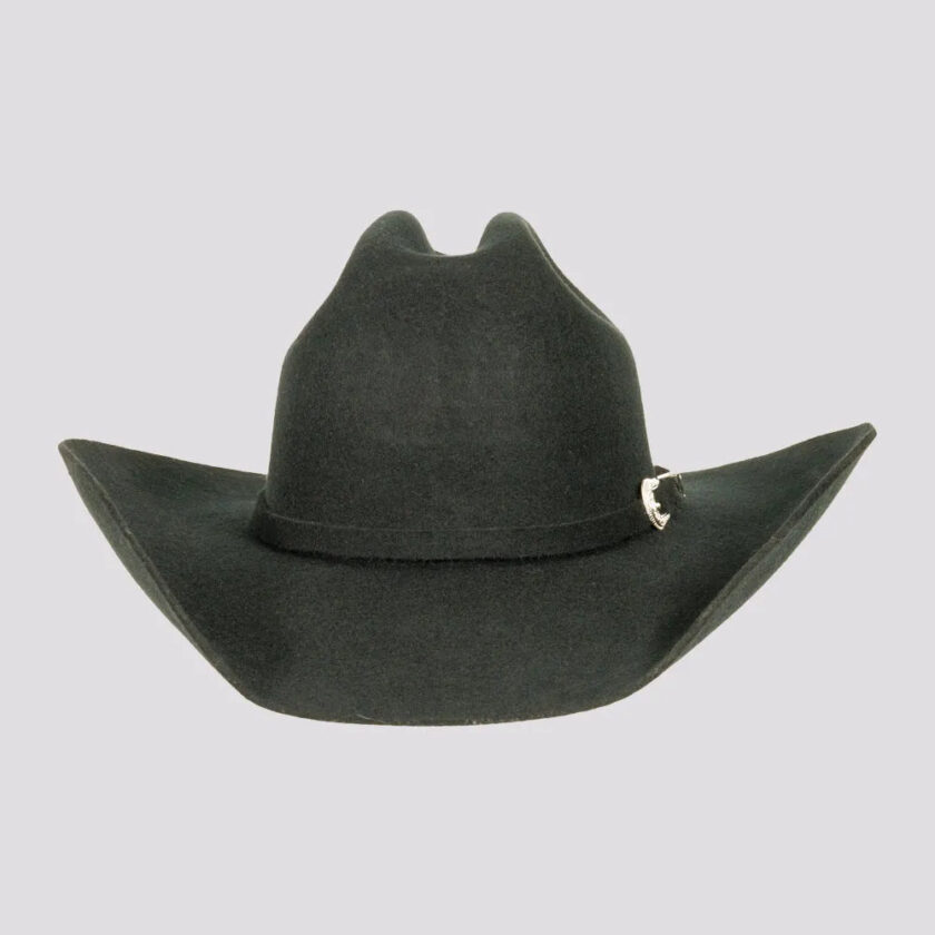Cattleman Black | Mens Felt Black Cowboy Hat - Image 4