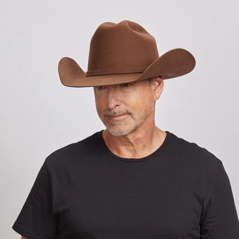 Cattleman | Mens Felt Cowboy Hat with Western Hat Band - Image 4