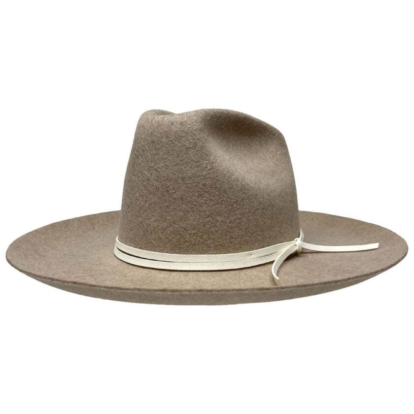 Crescent | Mens Flipped Brim Felt Hat - Image 2