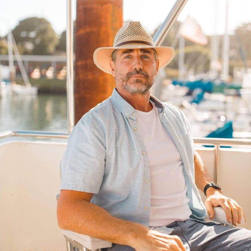 Cubana | Mens Seagrass Straw Sun Hat - Image 3