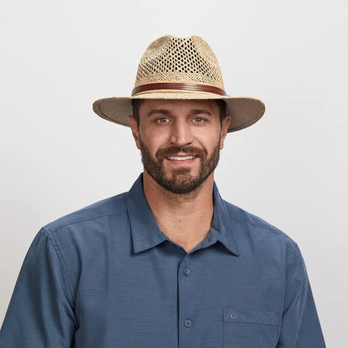 Cubana | Mens Seagrass Straw Sun Hat