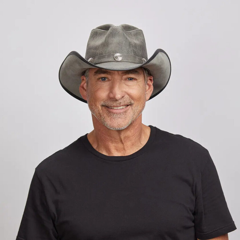 Cyclone | Mens Leather Cowboy Hat - Image 8