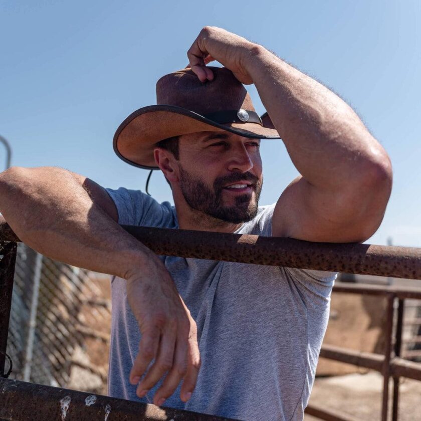 Cyclone | Mens Leather Cowboy Hat - Image 7