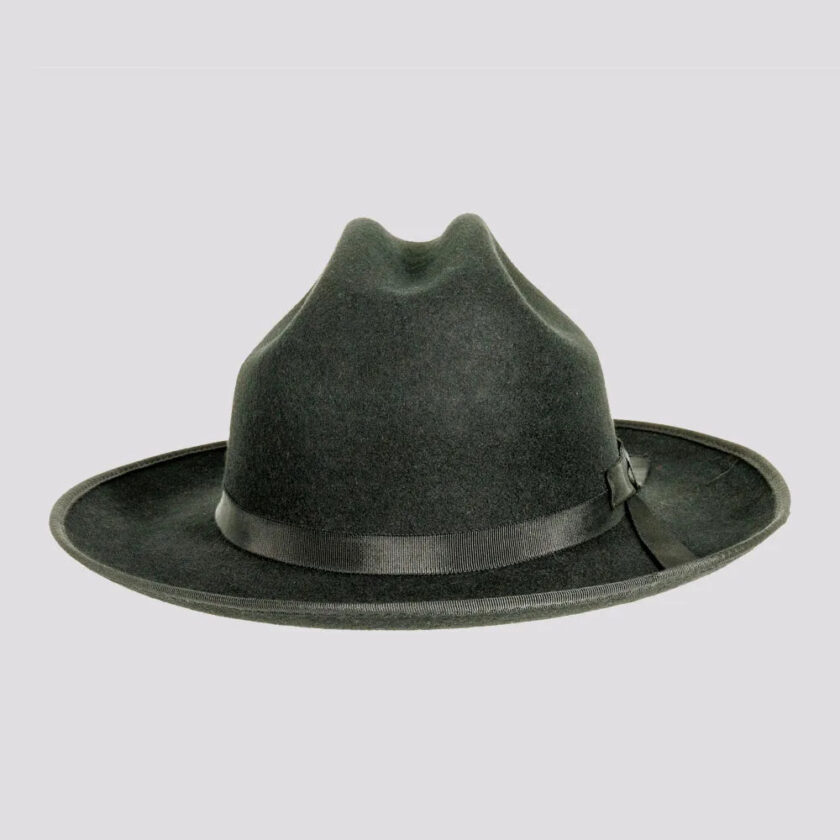 Dead End | Mens Wool Felt Open Road Fedora Hat - Image 2