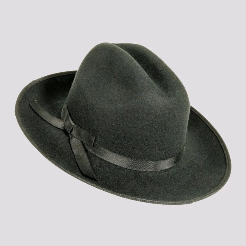 Dead End | Mens Wool Felt Open Road Fedora Hat - Image 4