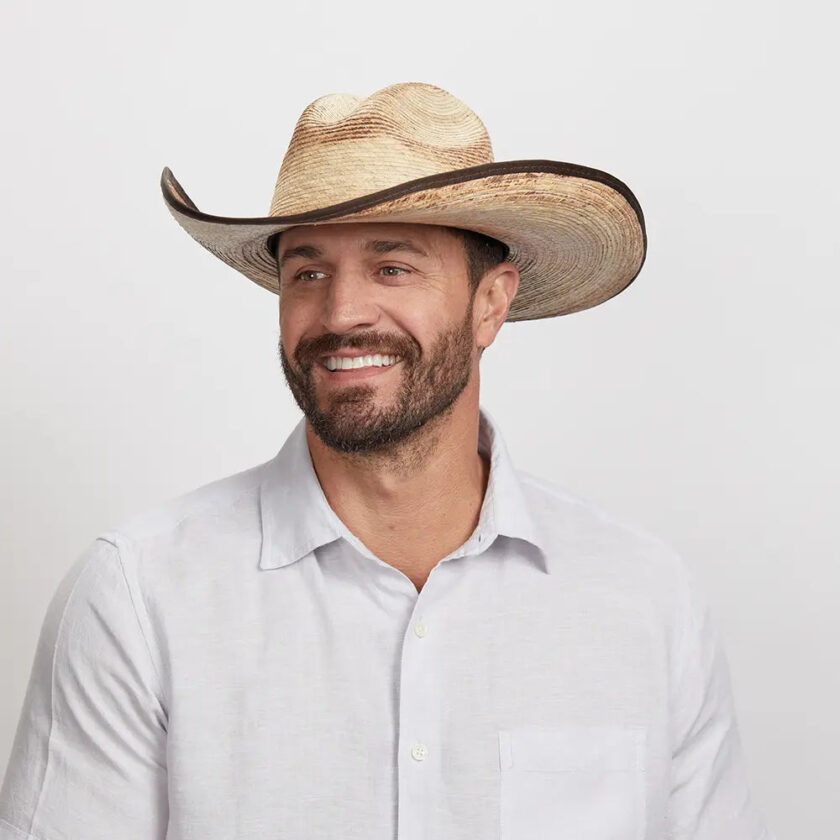 Diego | Mens Straw Cowboy Hat - Image 5