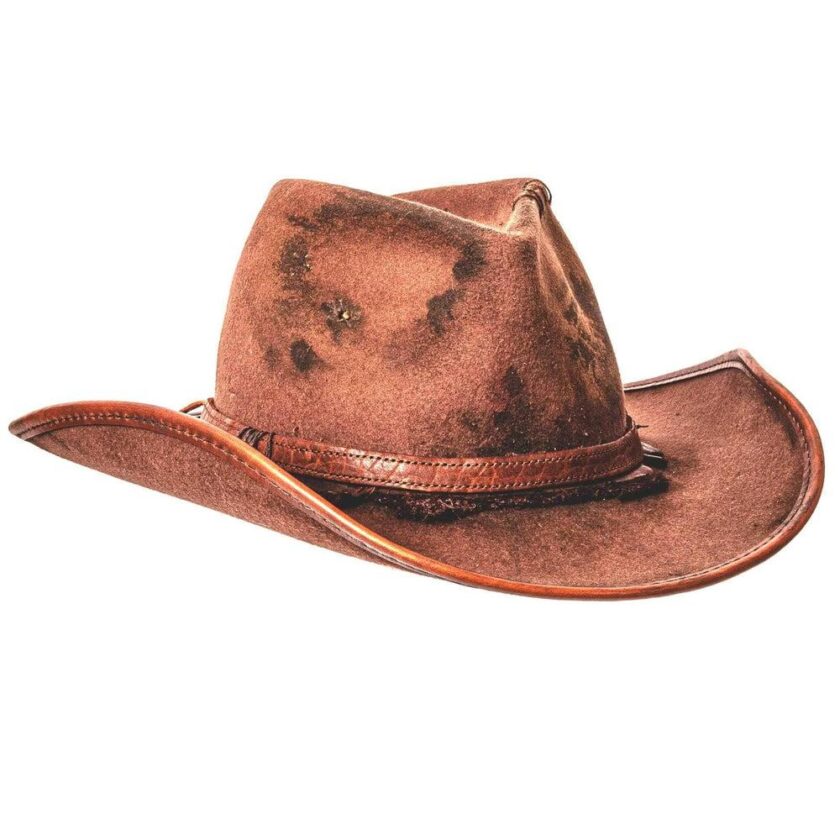 Duke | Womens Brown Felt Cowgirl Hat - Image 5