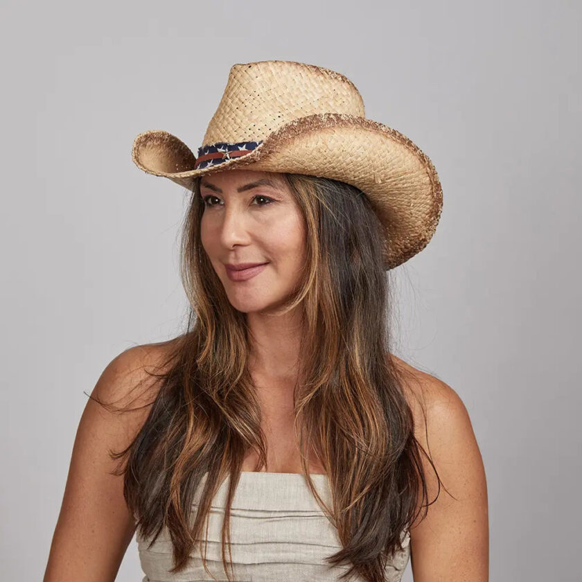 Dusty | Womens Straw Cowgirl Sun Hat - Image 3