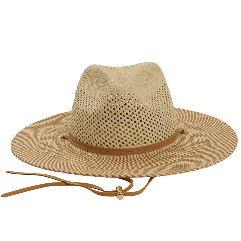 Ezra | Mens Wide Brim Straw Sun Hat - Image 2