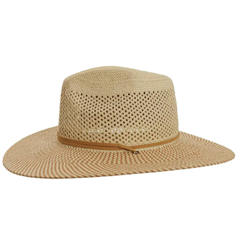 Ezra | Mens Wide Brim Straw Sun Hat - Image 3