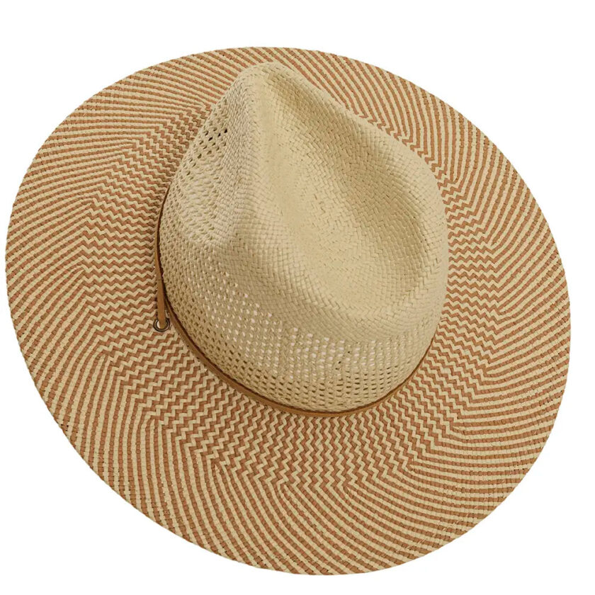 Ezra | Mens Wide Brim Straw Sun Hat - Image 4