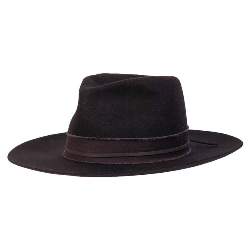 Jawa | Mens Wide Brim Felt Fedora Hat - Image 8