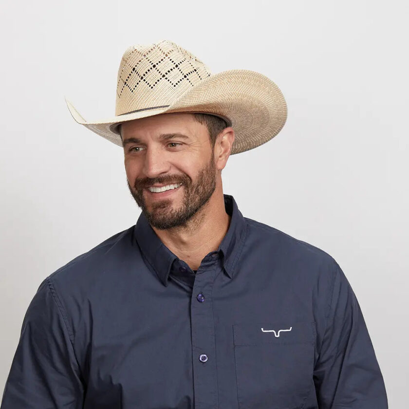 Gunman | Mens Straw Cowboy Hat - Image 4