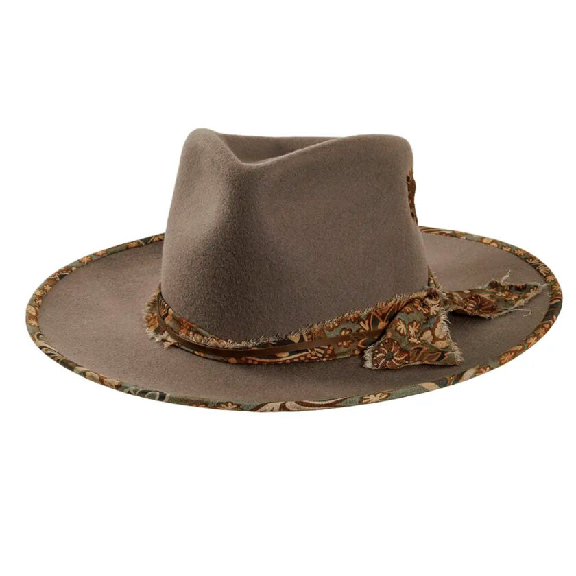 Gypsy | Womens Felt Fedora Hat - Image 2