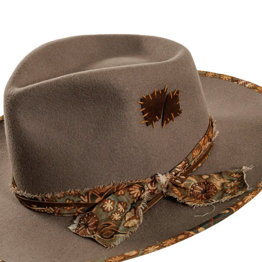Gypsy | Womens Felt Fedora Hat - Image 7