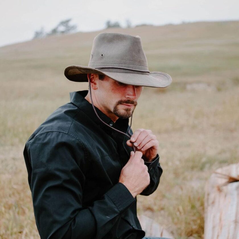 Irwin | Mens Western Weathered Outback Hat - Image 4