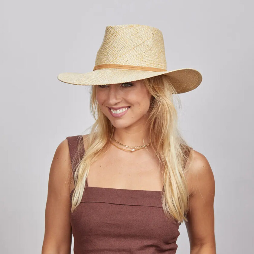 Johvan | Womens Straw Sun Hat - Image 4