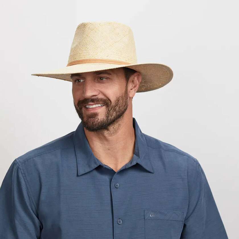 Johvan | Mens Straw Sun Hat - Image 4