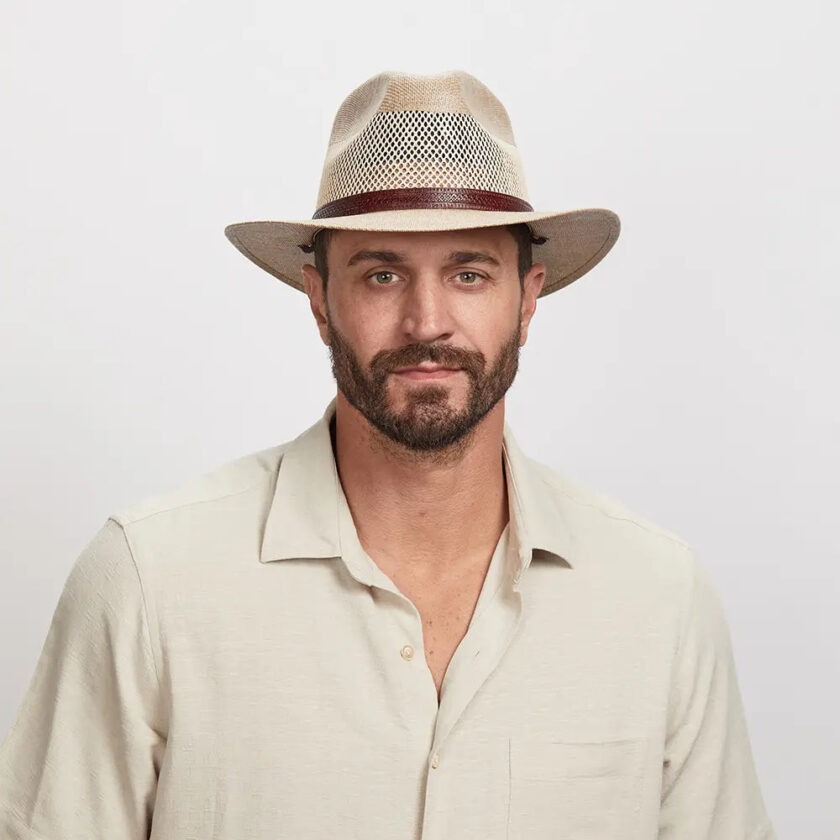 Milan | Mens Straw Fedora Hat - Image 8