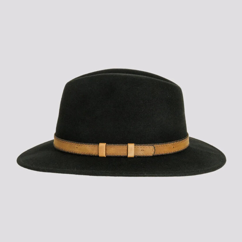 Moab | Mens Crushable Wool Felt Safari Hat with Leather Band - Image 7