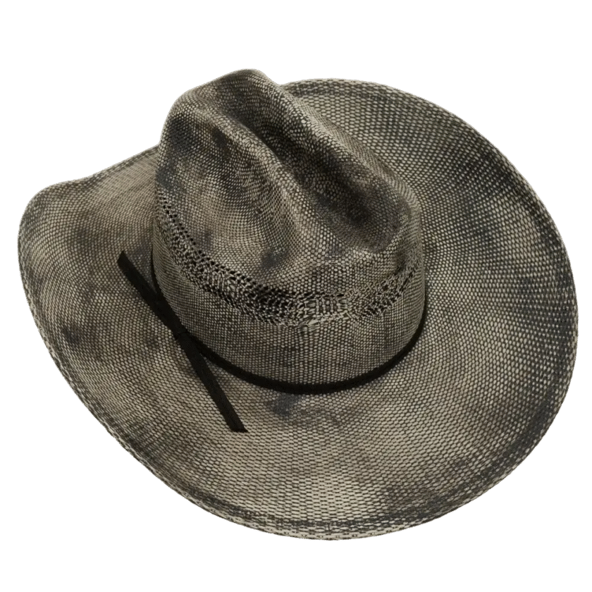 Moonwalk | Mens Bangora Straw Cowboy Hat - Image 8