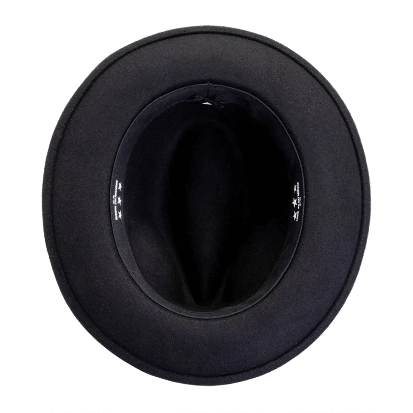 Pablo 2.0 | Mens Wool Felt Pinch Front Fedora Hat - Image 8