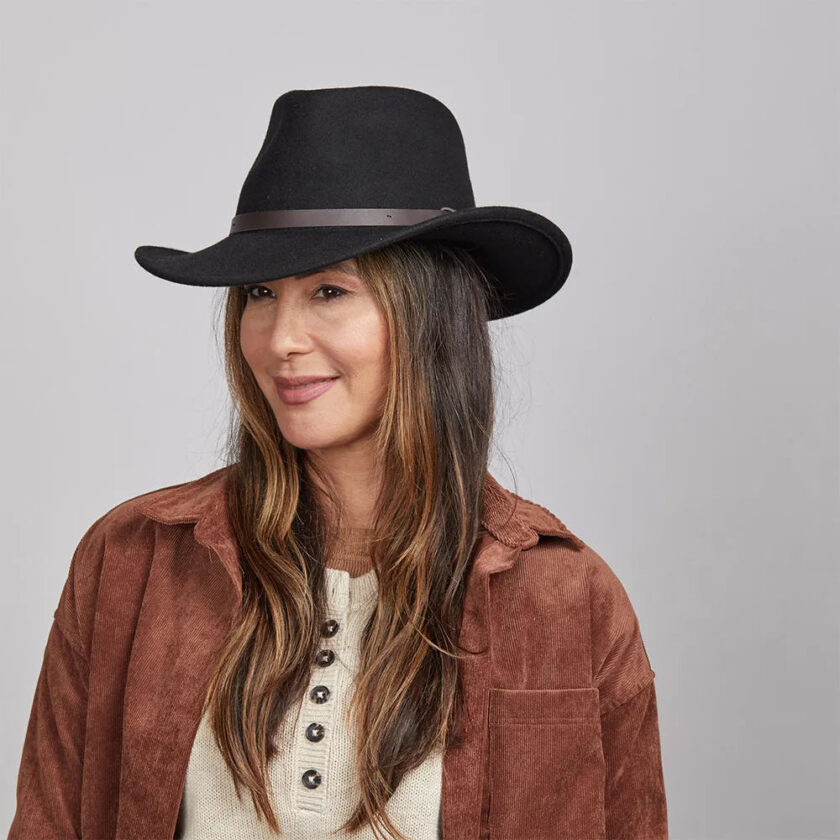 Pathfinder | Womens Wool Felt Outback Hat - Image 4