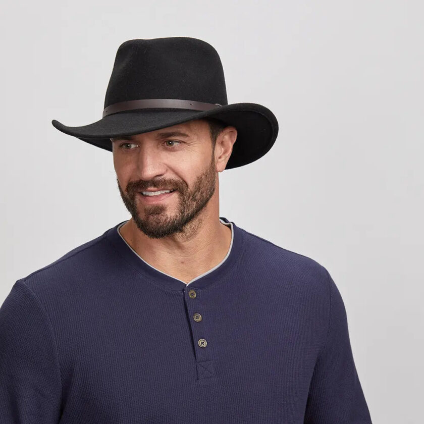 Pathfinder | Mens Wool Felt Outback Hat - Image 4