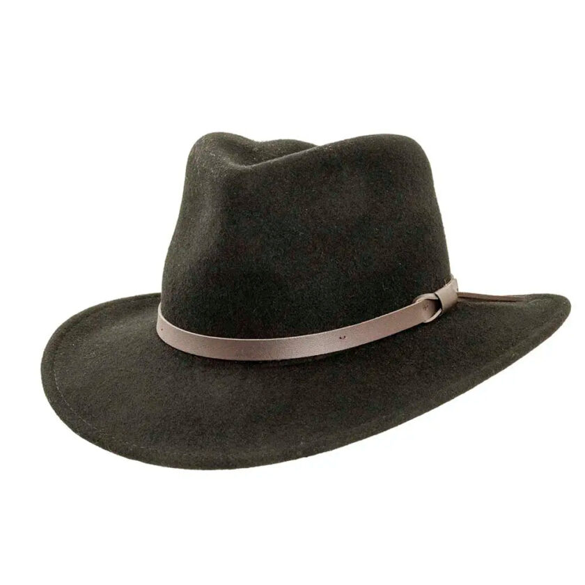 Pathfinder | Womens Wool Felt Outback Hat - Image 2