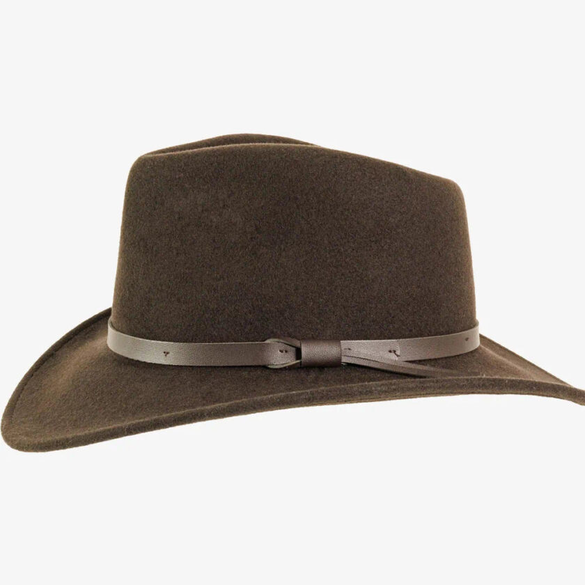 Pathfinder | Womens Wool Felt Outback Hat - Image 9