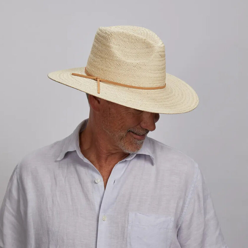 Paulo | Mens Wide Brim Straw Safari Sun Hat - Image 8