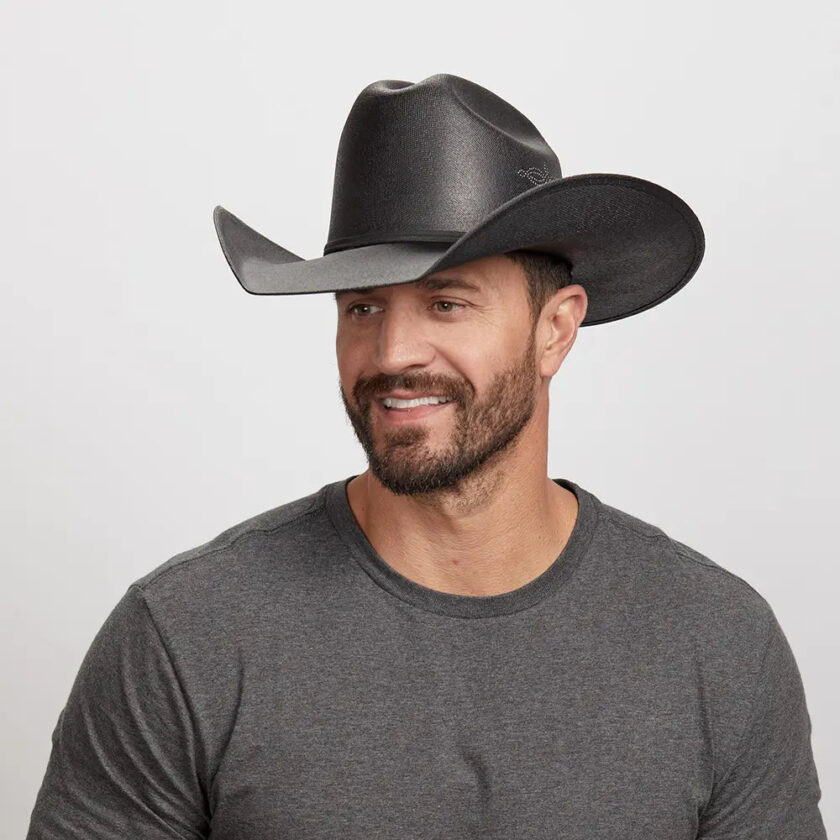 Pioneer | Mens Canvas Cotton Western Cowboy Hat - Image 4
