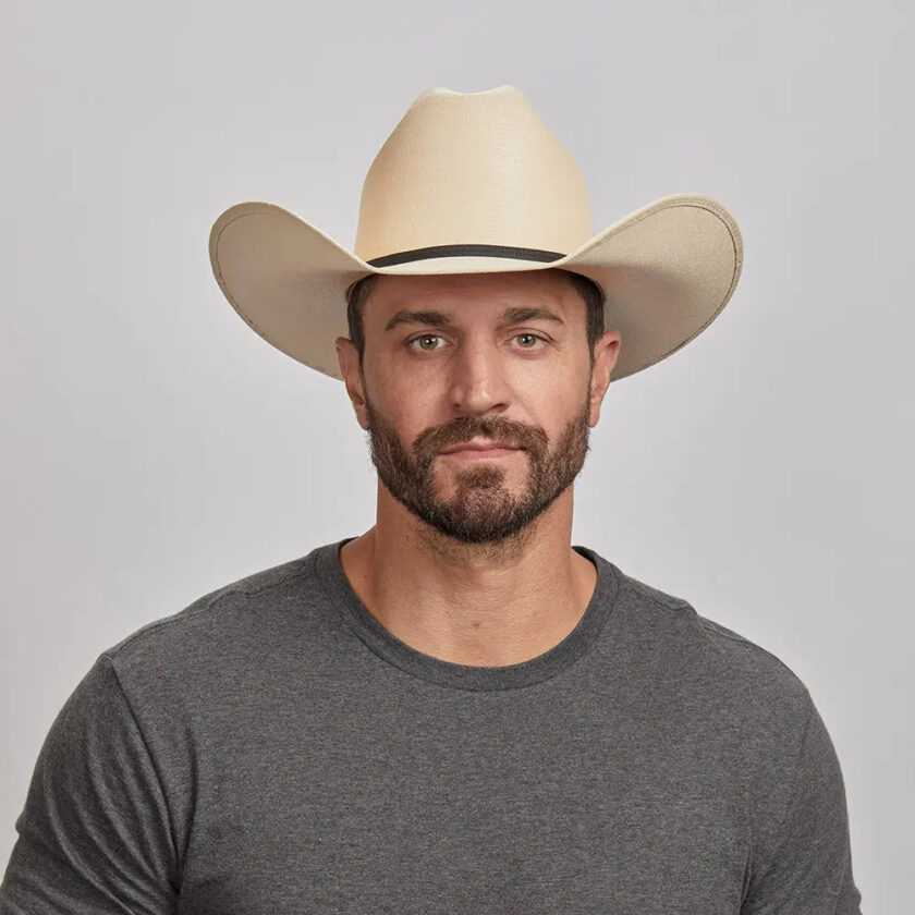 Pioneer | Mens Canvas Cotton Western Cowboy Hat - Image 7