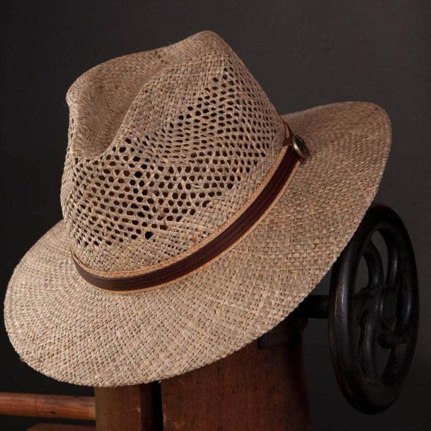 Cubana | Mens Seagrass Straw Sun Hat - Image 6