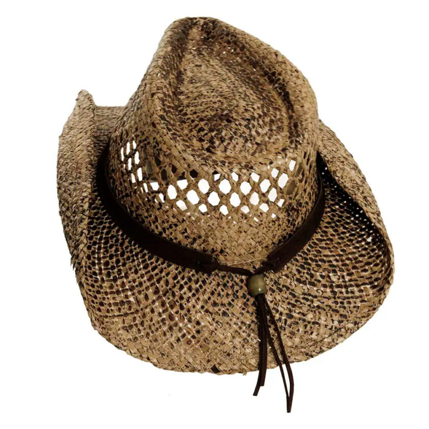 Sedona | Womens Woven Seagrass Straw Cowgirl Hat - Image 4