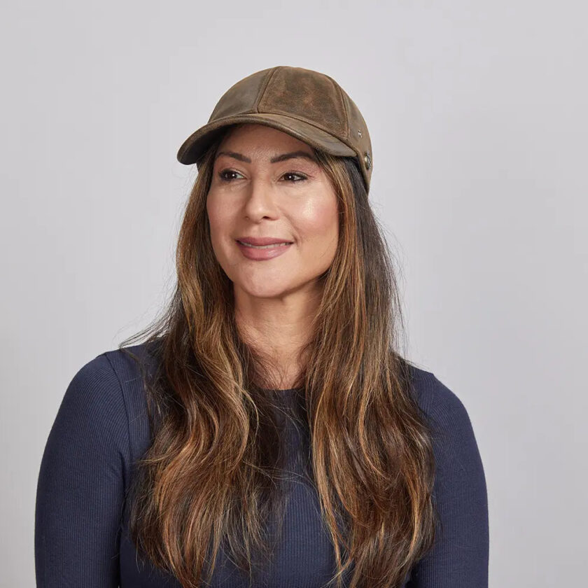 Sidecar | Womens Leather Cap - Image 4