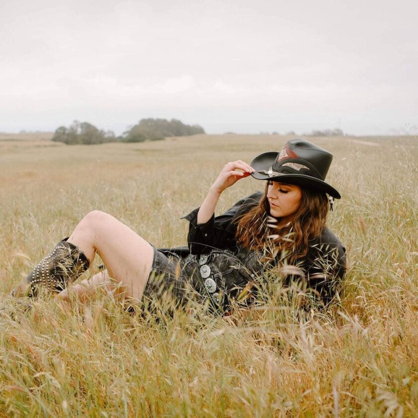 Storm | Womens Leather and Rattlesnake Cowgirl Hat - Image 7