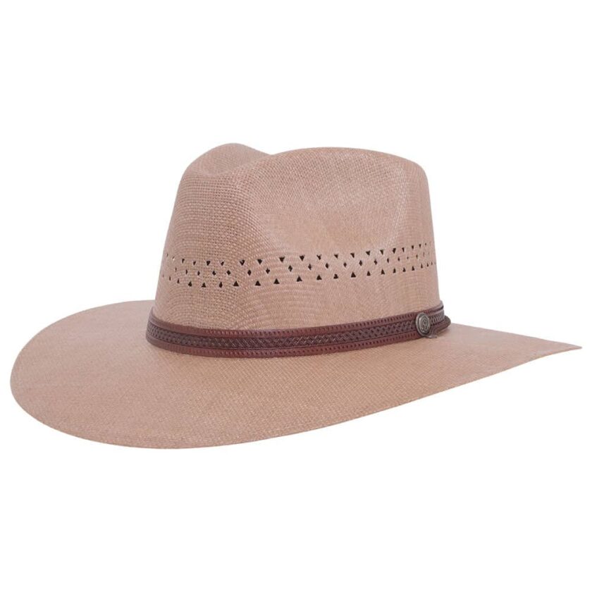 Barcelona | Womens Wide Brim Straw Sun Hat - Image 2