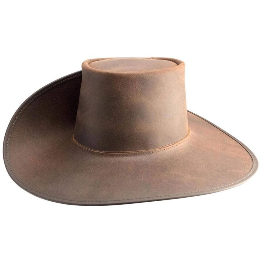 Cavalier | Womens Leather Swashbuckler Pirate Hat - Image 4