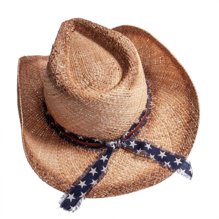 Dusty | Mens Straw Cowboy Sun Hat - Image 7