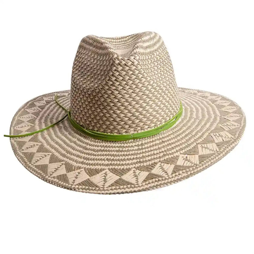 Eppie | Mens Two Tone Toyo Straw Sun Hat - Image 8