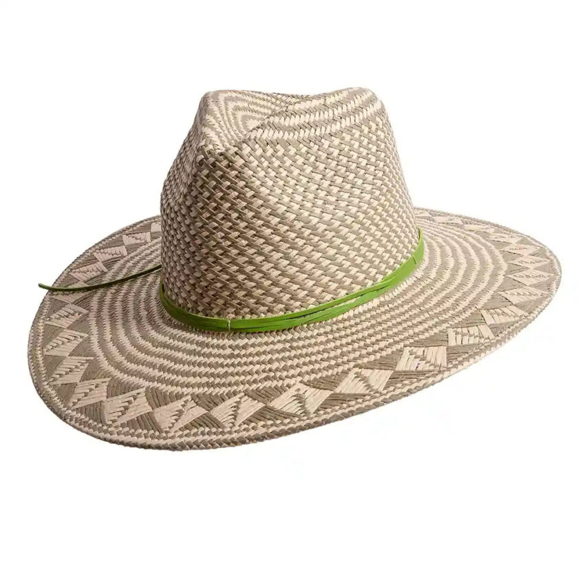 Eppie | Mens Two Tone Toyo Straw Sun Hat - Image 7