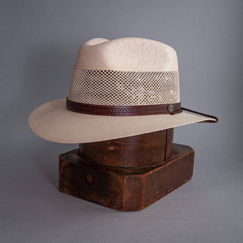 Milan | Mens Straw Fedora Hat - Image 6