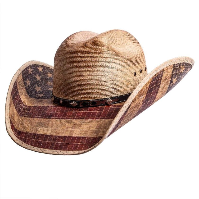 Liberty | Womens Mexican Palm Straw Cowboy Hat - Image 2