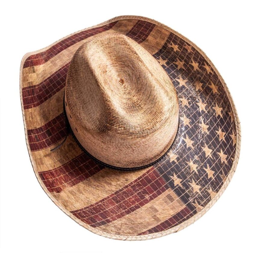 Liberty | Mens Mexican Palm Straw Cowboy Hat - Image 7
