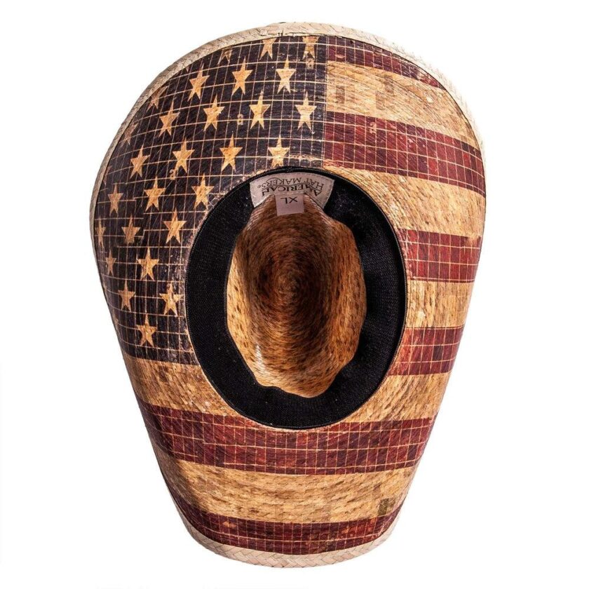 Liberty | Mens Mexican Palm Straw Cowboy Hat - Image 8